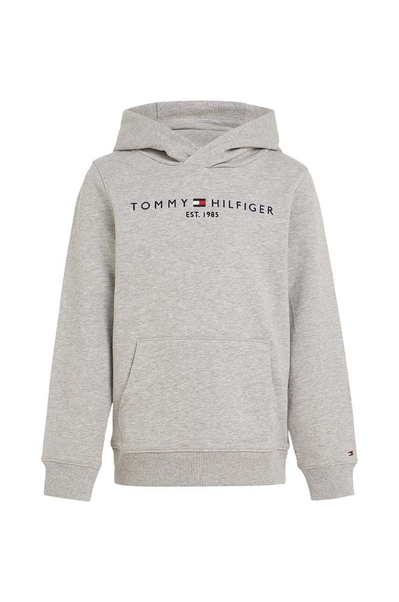 Tommy Hilfiger Bluza bawełniana dziecięca KS0KS00213.NOS szary AA00