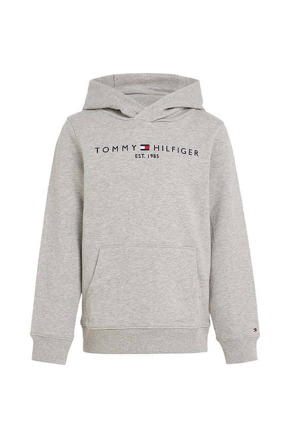 Tommy Hilfiger Bluza bawełniana dziecięca KS0KS00213.NOS szary AA00