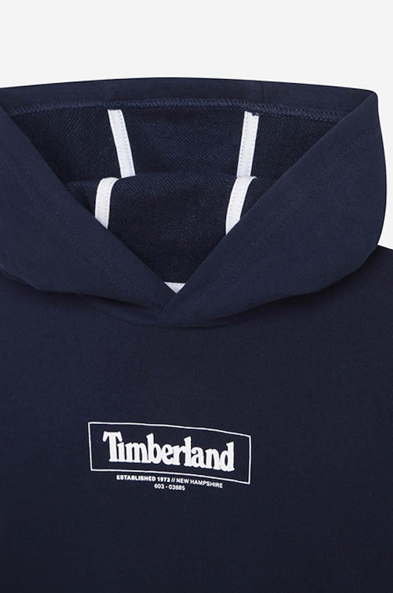 Chlapec Detská mikina Timberland T25T09.85T tmavomodrá