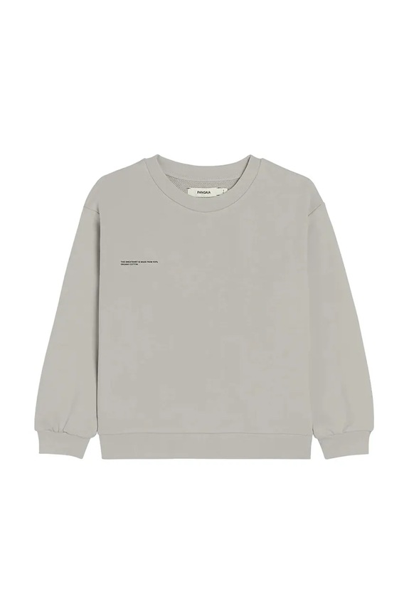 Μπλούζα Pangaia KIDS' 365 MIDWEIGHT SWEATSHIRT λεπτό μοτίβο μπεζ 10000279.CORE