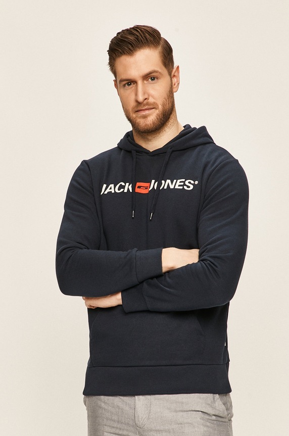 Jack & Jones - Mikina námořnická modř 12137054