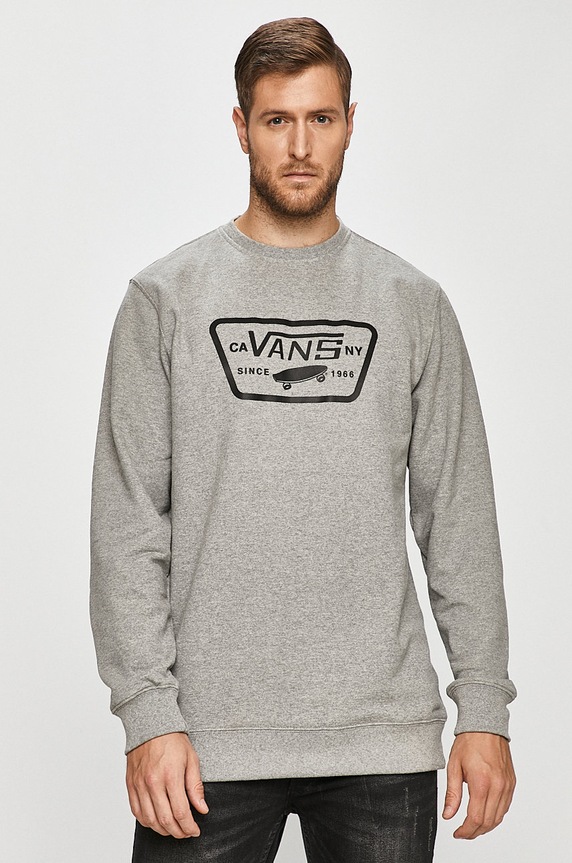 Vans μπλούζα χωρίς κουκούλα γκρί VN0A45CI02F1