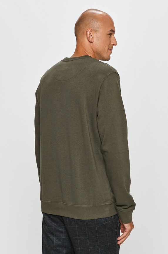 Odzież Clean Cut Copenhagen - Bluza bawełniana CC1862.BottleGree zielony