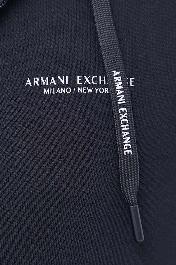 Armani Exchange bluza 8NZM95.ZJKRZ granatowy