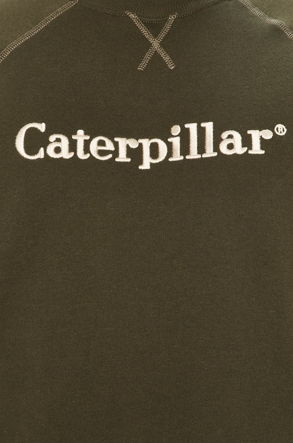 CAT Footwear - Bluza bawełniana 2910462.12404 zielony