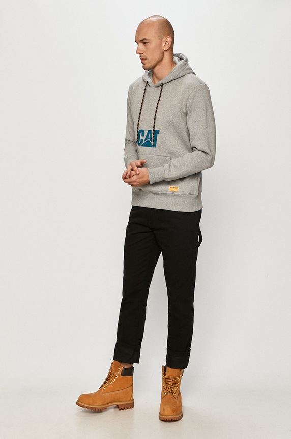 CAT Footwear - Bluza bawełniana 2910465.10122 szary AA00