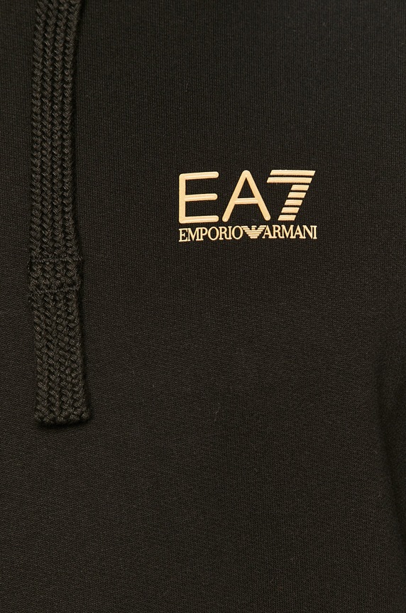 Pamučna dukserica EA7 Emporio Armani 8NPM04.PJ05Z crna