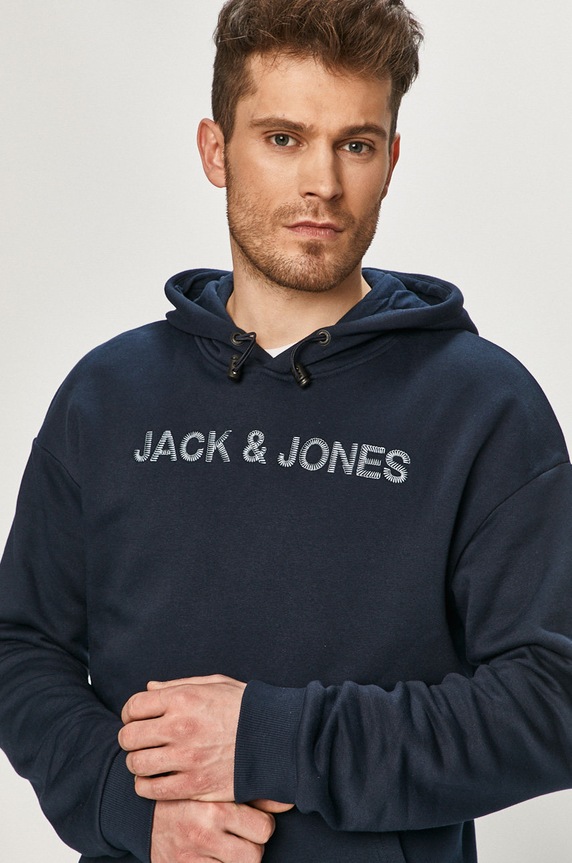 Jack & Jones - Felső sima sötétkék 12187320