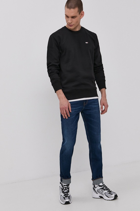 Dukserica Tommy Jeans DM0DM09591 crna AA00