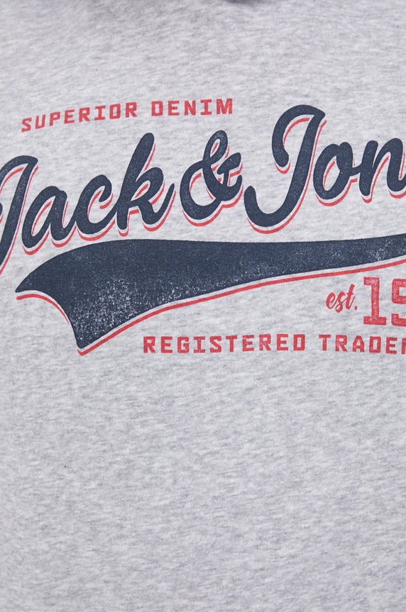Jack & Jones Bluza 12189736 szary