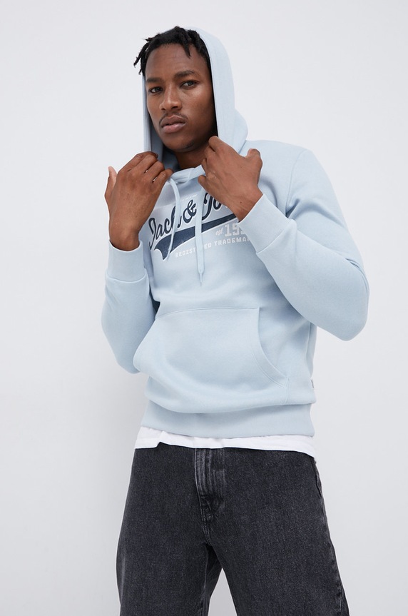 Jack & Jones Bluza niebieski 12189736