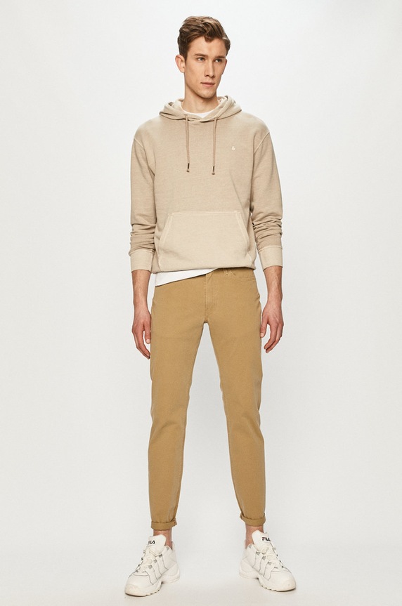 Jack & Jones - Bluza bawełniana 12174457. szary AA00