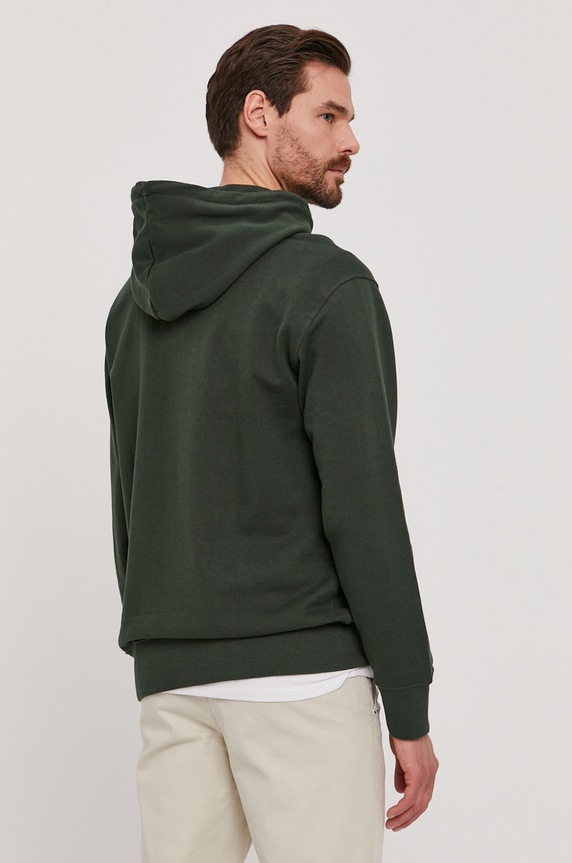 Odzież Selected Homme - Bluza bawełniana 16077368 zielony