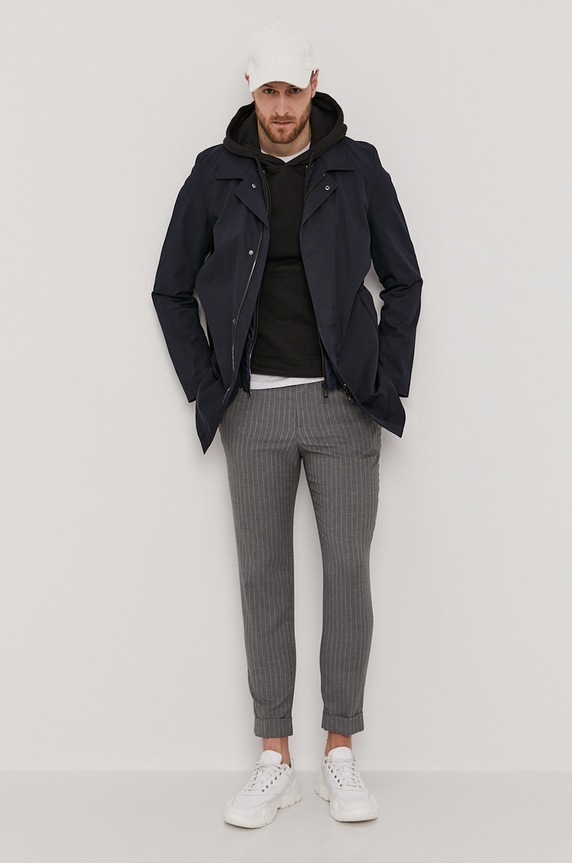 Selected Homme - Bluza bawełniana 16077368 czarny AA00