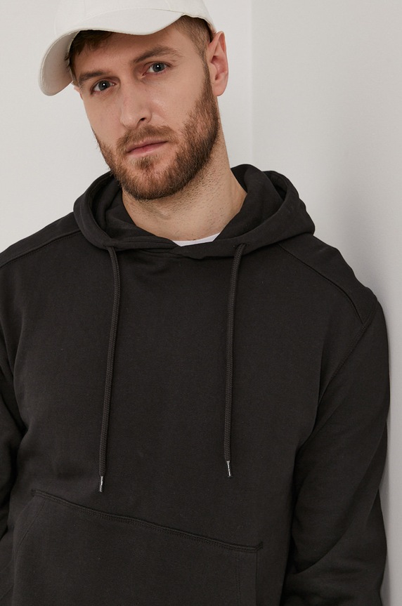 Selected Homme - Bluza bawełniana 16077368 czarny