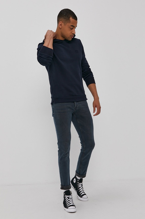 Mikina Premium by Jack&Jones 12188033 tmavomodrá AA00