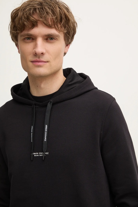 Armani Exchange bluza czarny 8NZM94.ZJKRZ.NOS