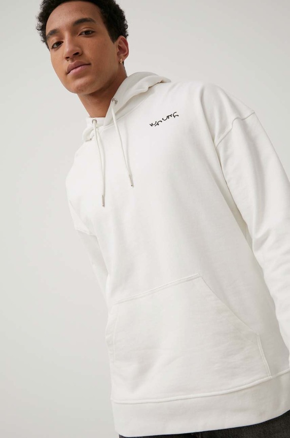 Oblačila Only & Sons bombažni pulover 22021764.StarWhite bela