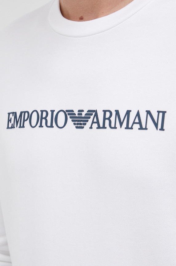 Emporio Armani bluza 8N1MR6.1JRIZ.NOS alb