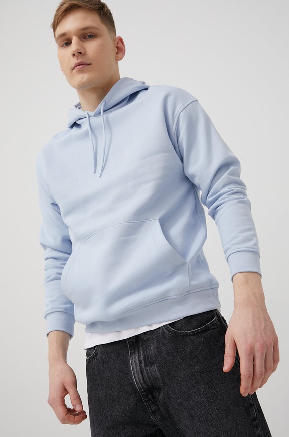 Mikina Jack & Jones 12186375.CashmereBl modrá AA00