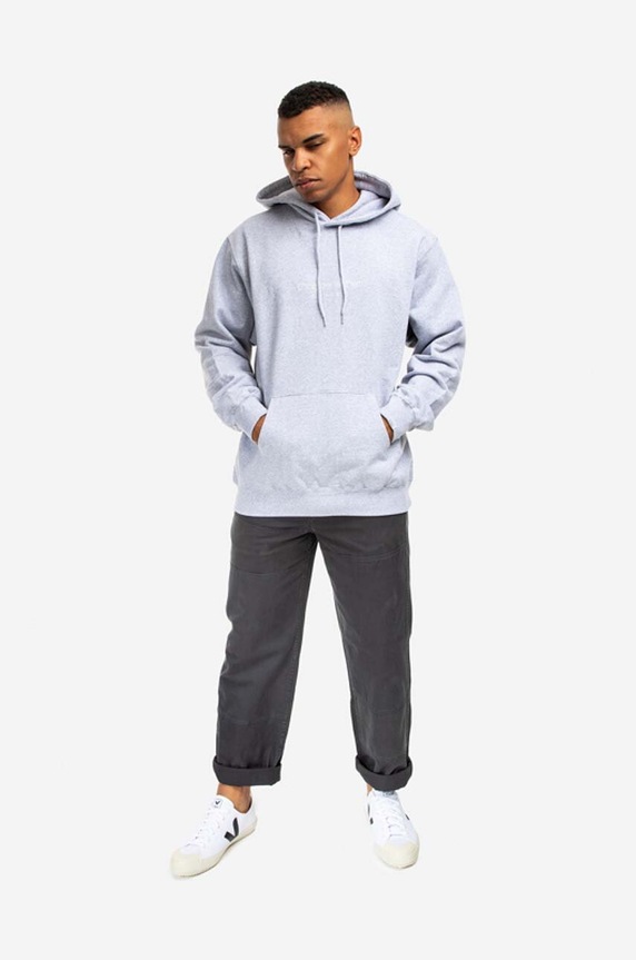 thisisneverthat cotton sweatshirt L-Logo TN221TSWHO06 gray AA00