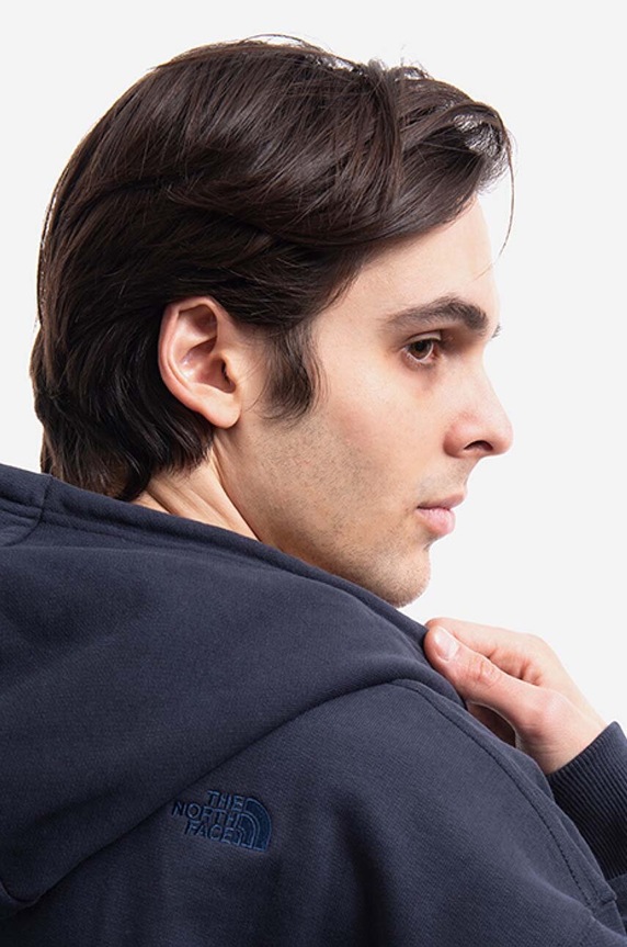 The North Face cotton sweatshirt City Standard Hoodie NF0A5ICZ navy