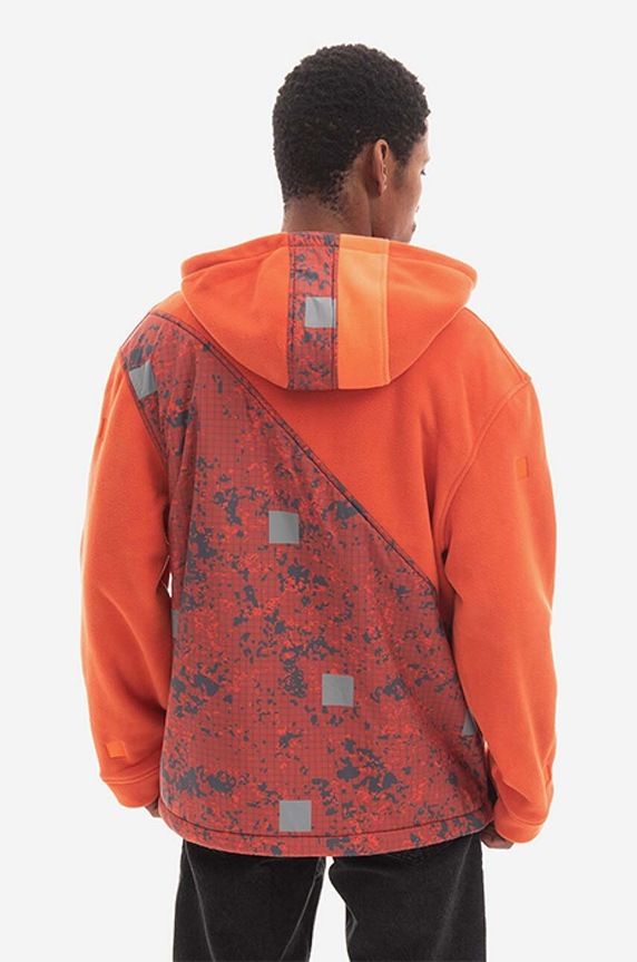 Odzież A-COLD-WALL* bluza Axis Fleece ACWMO103. pomarańczowy
