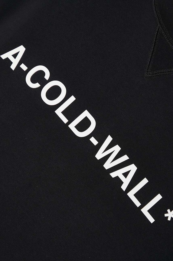 A-COLD-WALL* bluza bawełniana Essential Logo Crewneck ACWMW082.