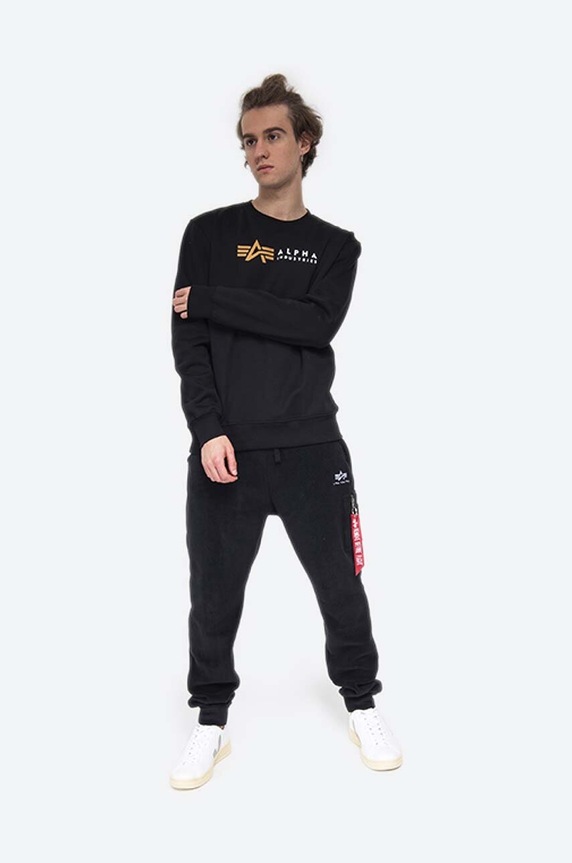 Alpha Industries sweatshirt 118312.03 black SS23