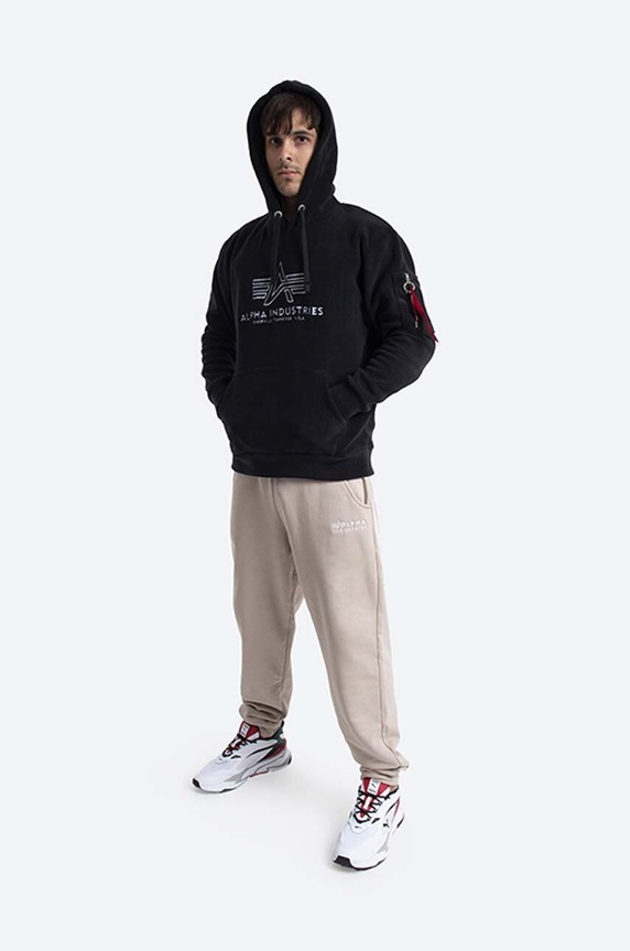 Alpha Industries sweatshirt 118341.03 black AA00