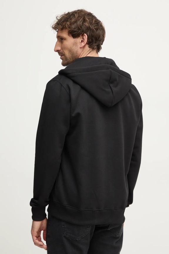 Oblečenie Mikina Alpha Industries Basic Zip Hoody SL 118342.03 čierna