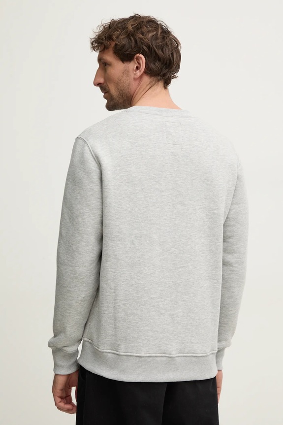 Îmbrăcăminte Alpha Industries bluză bluză Basic Sweater 178302.17 gri