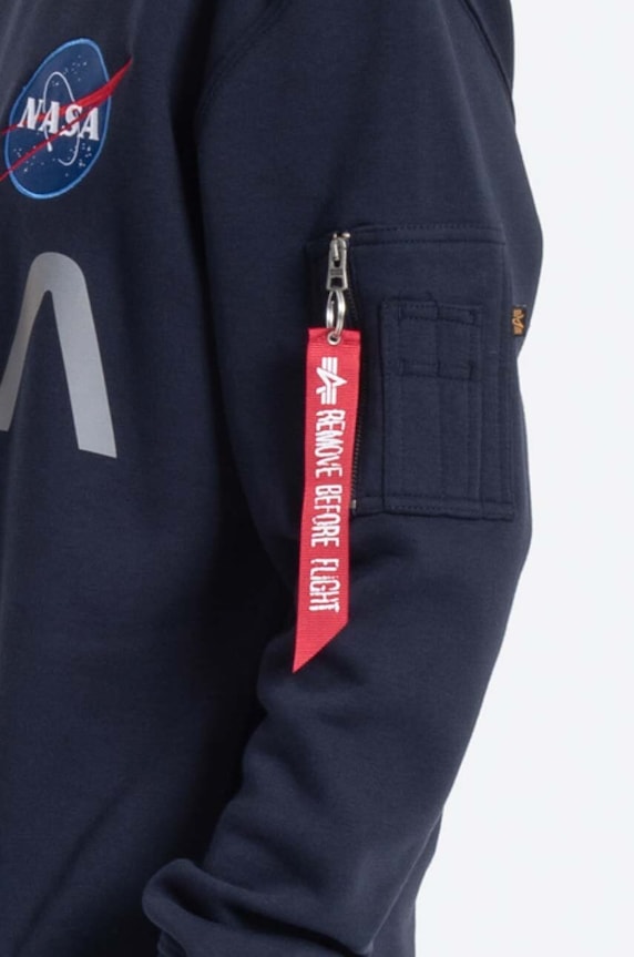 Alpha Industries bluza 178309.07 granatowy