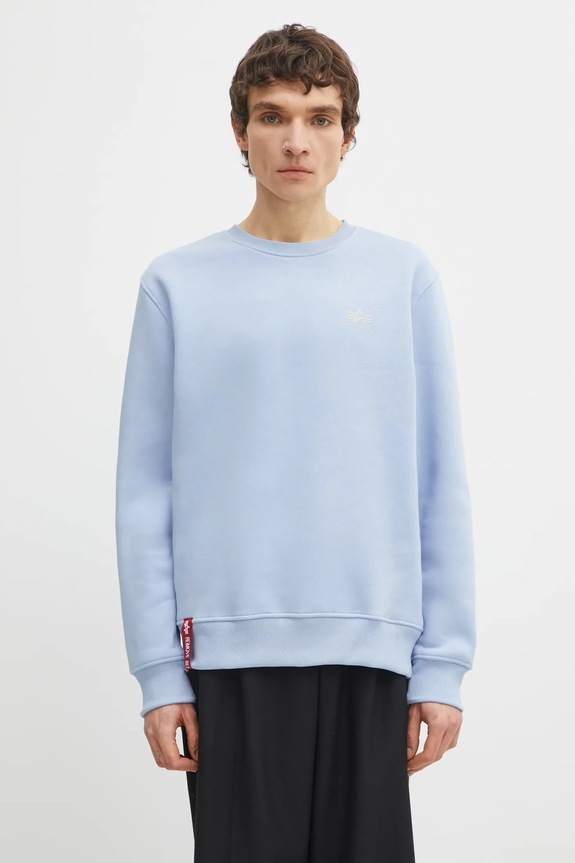 Alpha Industries felpa Bluza Alpha Industries 188307 03 blu 188307
