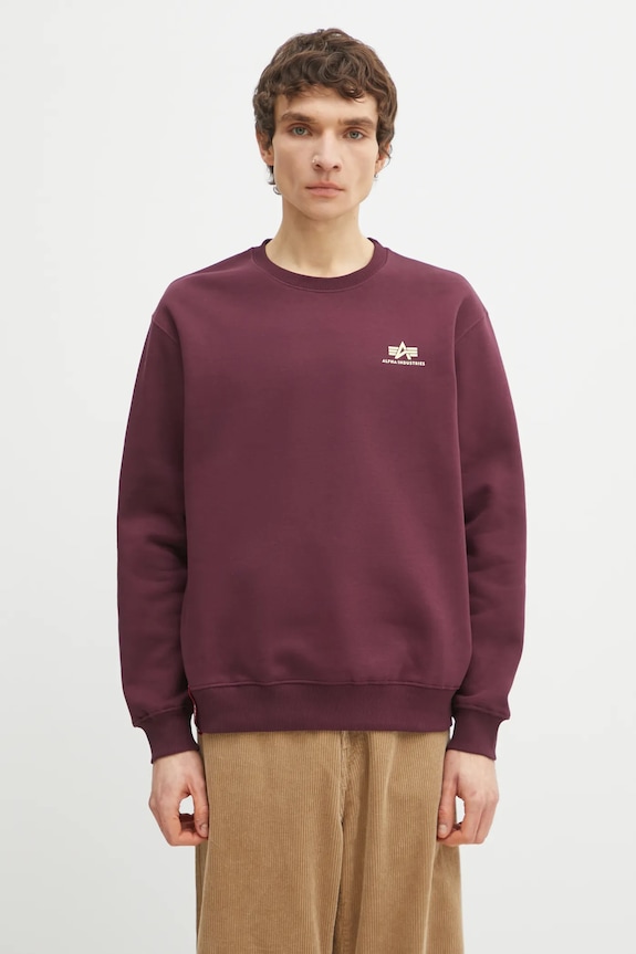 Alpha Industries felső Bluza Alpha Industries 188307 03 burgundia 188307