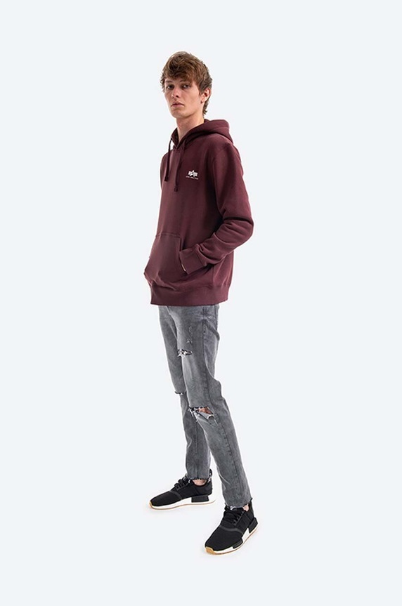 Alpha Industries sweatshirt Basic 196318.21 maroon AA00