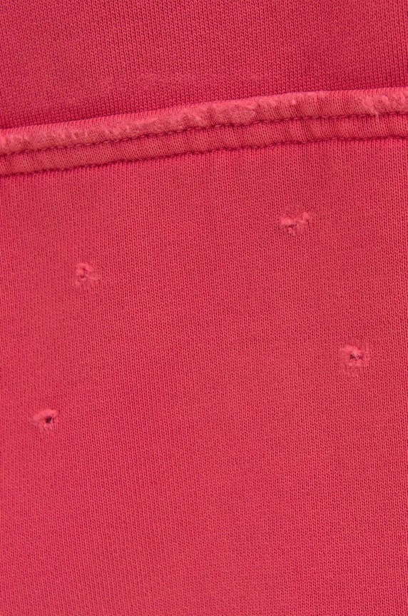 Oblečenie Bavlnená mikina Guess Washed Hoodie M2BQ00.KBB40 ružová