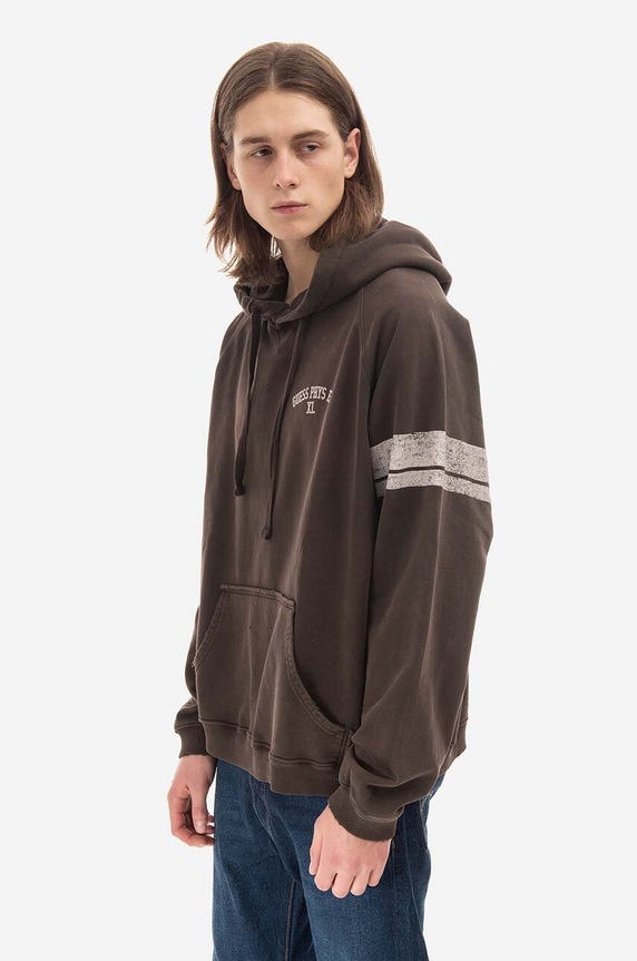 Guess U.S.A. bluza bawełniana M2BQ00.KBB40 brązowy