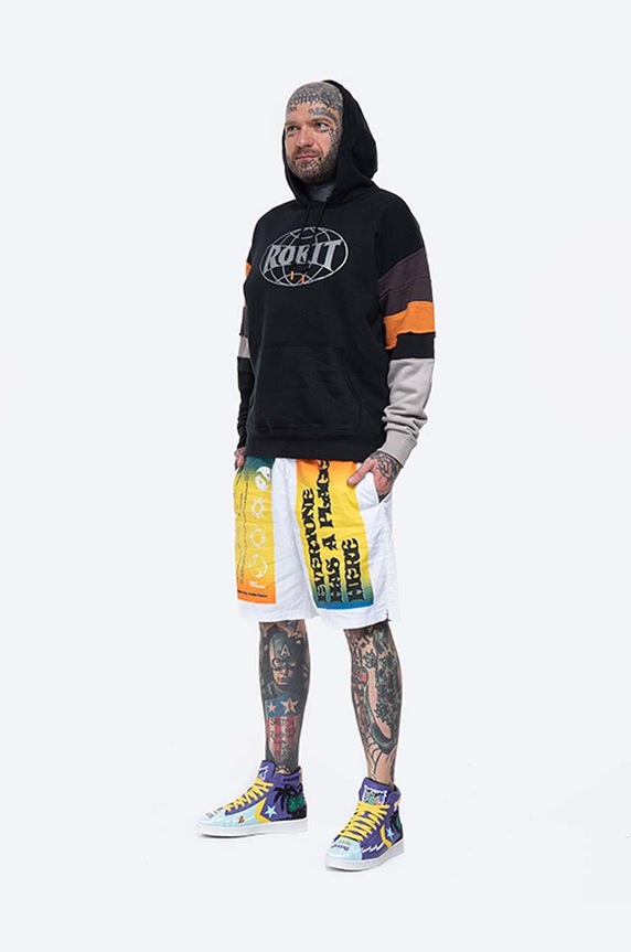 Converse cotton sweatshirt Converse x Rokit 10019279.A01 black AA00