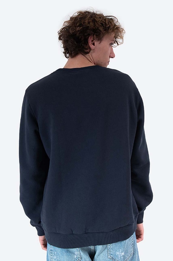 Odzież Fjallraven bluza męska bawełniana Fjällräven Logo F84142 granatowy