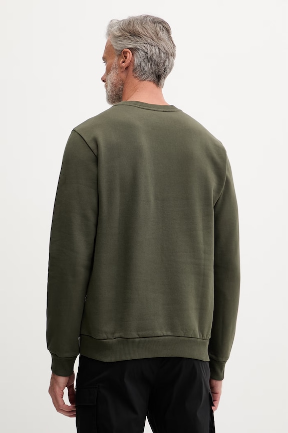 Ρούχα Fjallraven μπλούζα ανδρική βαμβακερή Fjällräven Logo F84142 πράσινο
