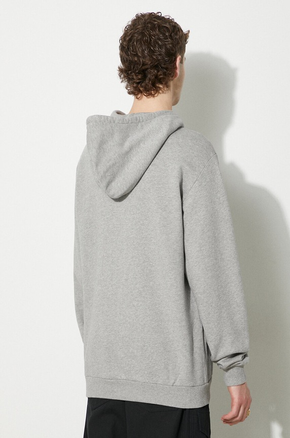 Памучен суичър Fjallraven Logo Hoodie F84144 020-999 F84144 сив AW25