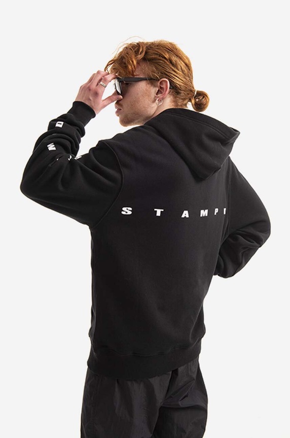 STAMPD cotton sweatshirt black SLA.M2860HD