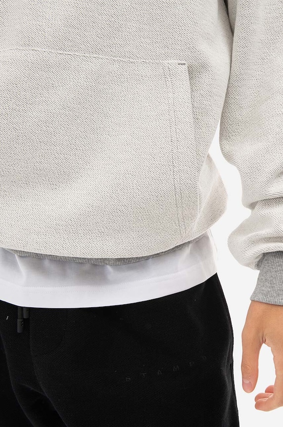 STAMPD cotton sweatshirt SLA.M2982HD gray