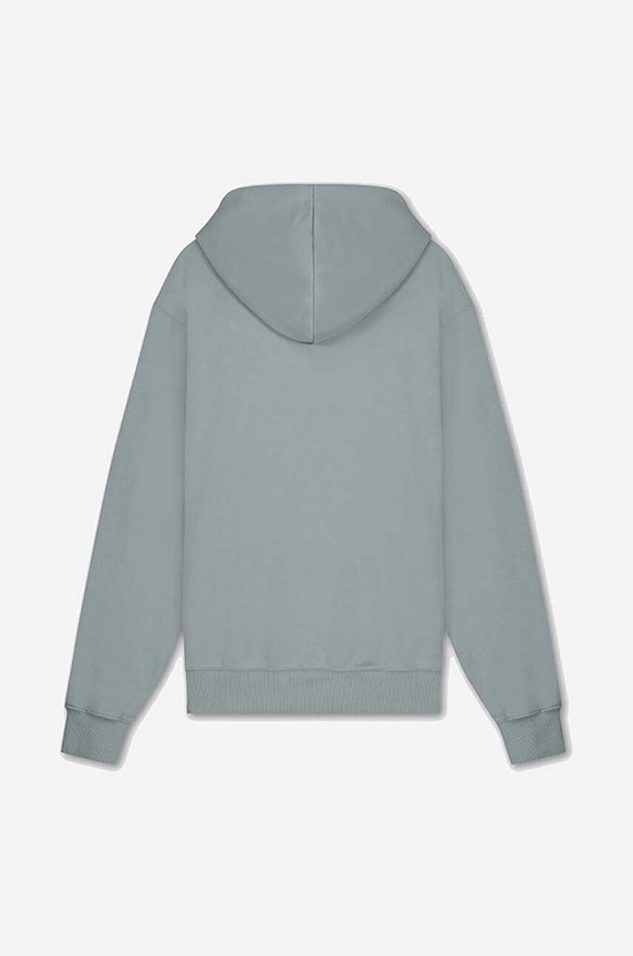 Filling Pieces cotton sweatshirt Core Hoodie Lead blue 80613682063