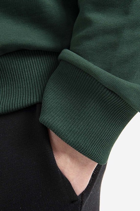 A.P.C. cotton sweatshirt Hoodie Item COEAS.H27672 green