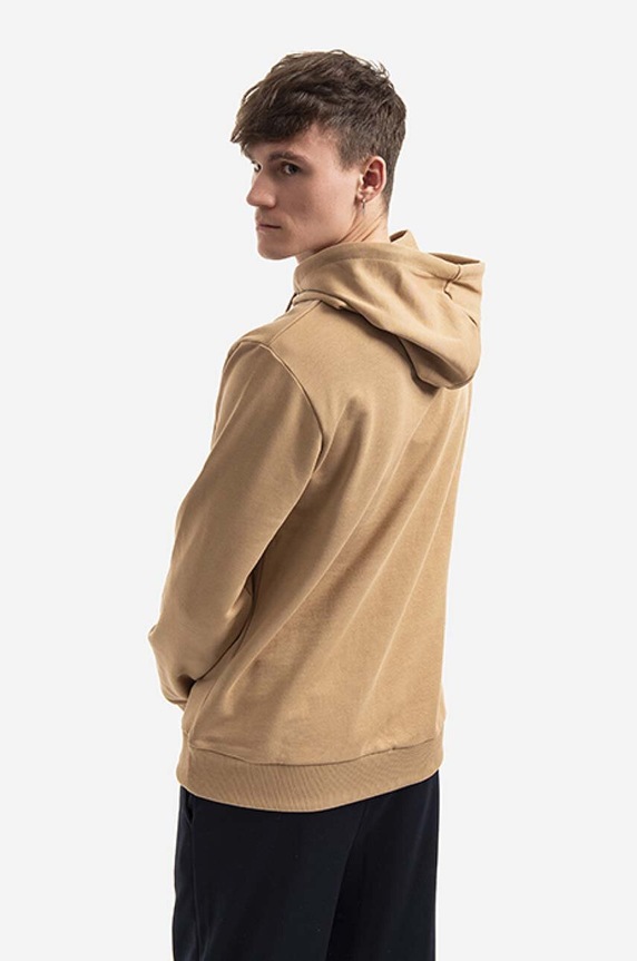 Clothing A.P.C. cotton sweatshirt Hoodie Item COEAS.H27672 beige