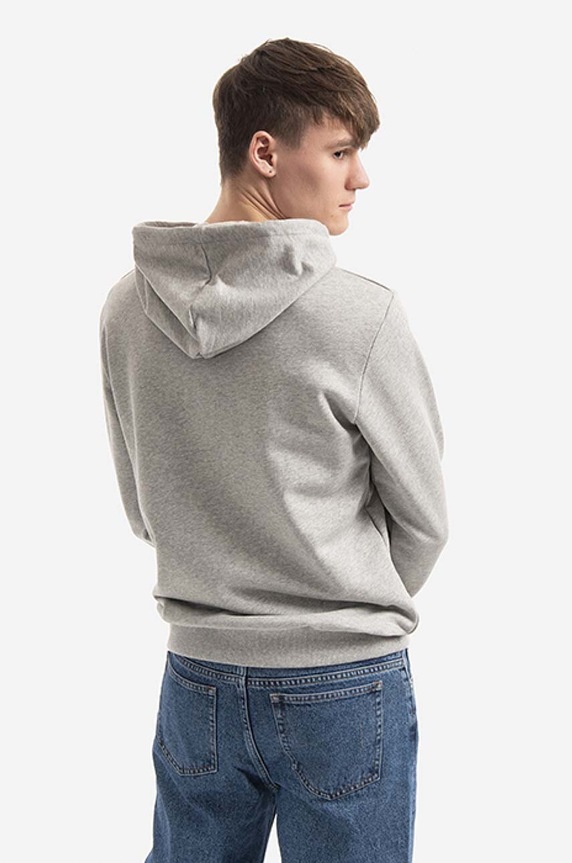 Îmbrăcăminte A.P.C. hanorac de bumbac Hoodie Item COEAS.H27672 gri