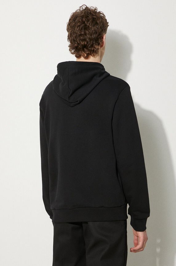 Clothing A.P.C. cotton sweatshirt Hoodie Item COEAS.H27672 black