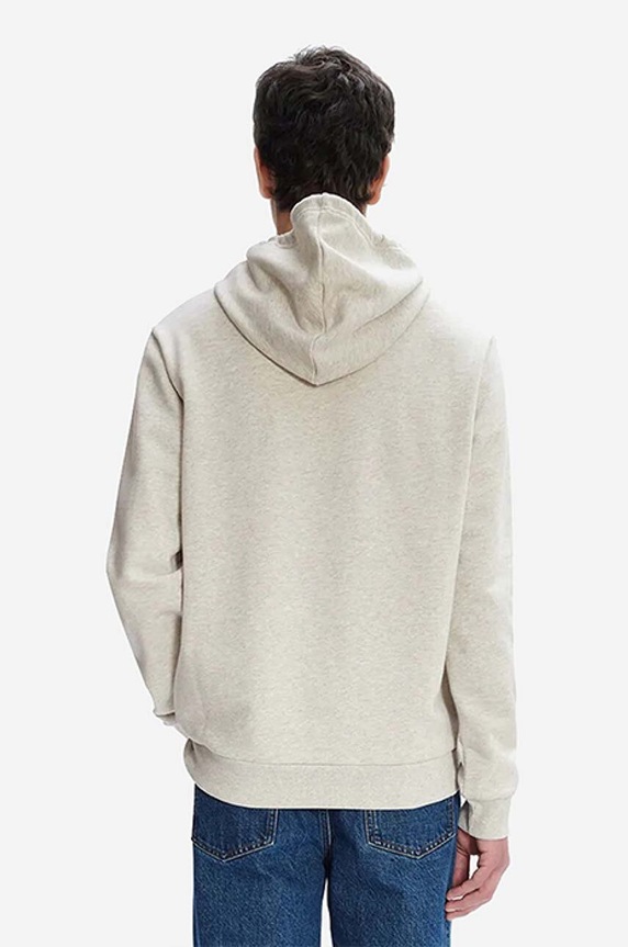 Odzież A.P.C. bluza bawełniana Item COEZD.H27672 szary